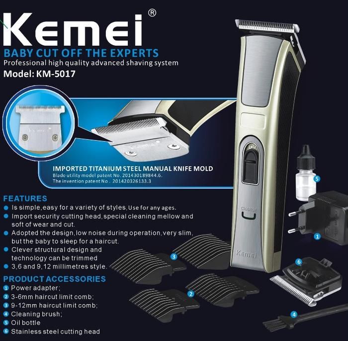 shaver machine for men KM-5017